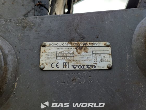 沃尔沃 EW60 E 轮式挖掘机