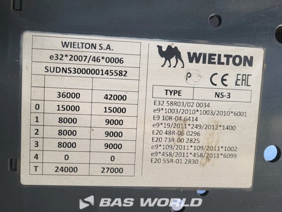 ウィルトン・カーテンサイド・セミトレーラー