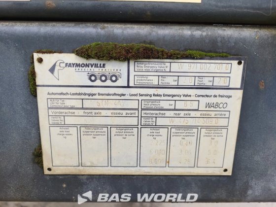 フェイモンビル ローローダー・セミトレーラー