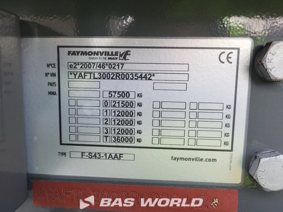 フェイモンビル ローローダー・セミトレーラー