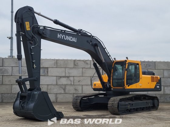 現代 R340L クローラー掘削機