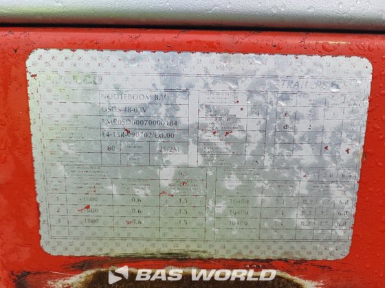 Nooteboom 低装载半挂车