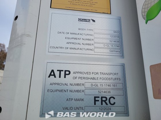 施密茨冷藏半挂车