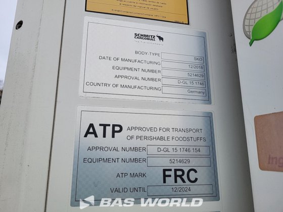 施密茨冷藏半挂车