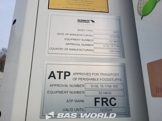 施密茨冷藏半挂车