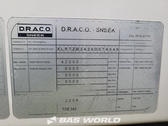 Draco 封闭箱式半拖车