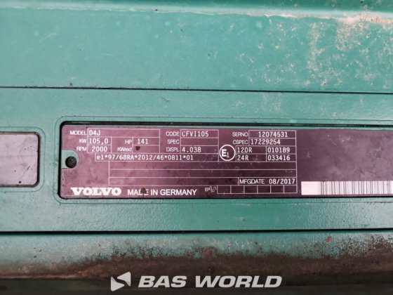 沃尔沃 EWR150 E 轮式挖掘机