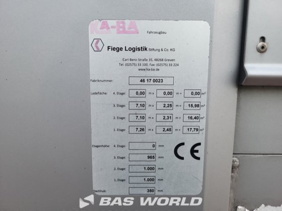 Fiege Tec 家畜輸送