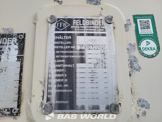 Feldbinder 料仓半拖车