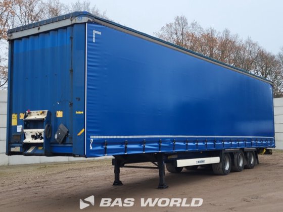 Krone 帘式半挂车