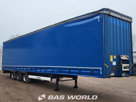 Krone 帘式半挂车