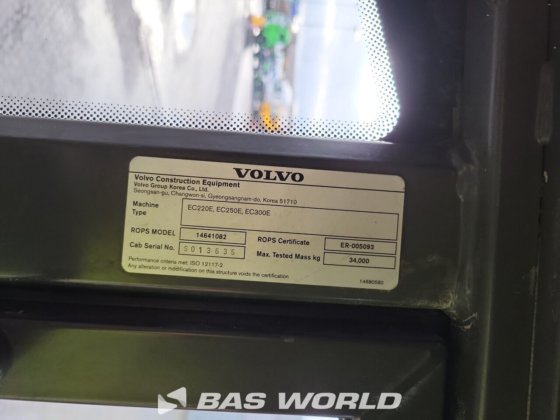 沃尔沃 EC220 E L 履带式挖掘机