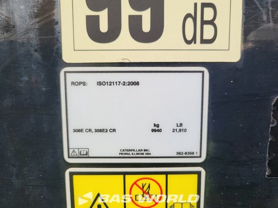 卡特彼勒 308 E2 CR 履带式挖掘机