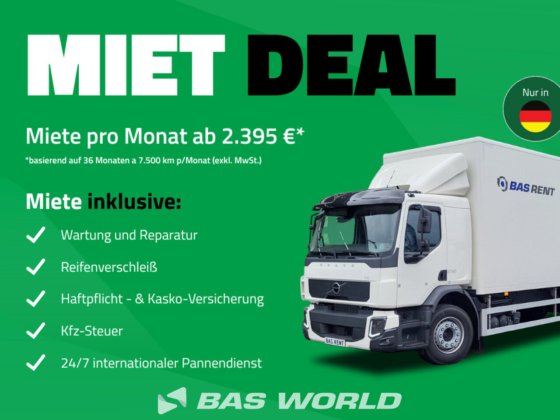 ボルボ 4X2 ボックスボディトラック