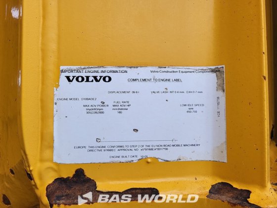 沃尔沃 A25 D 自卸车