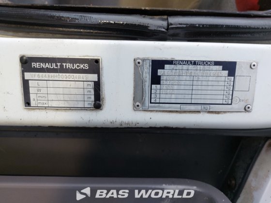 ルノー・ミドラム 270 4X2 リブナー カーテンライダー