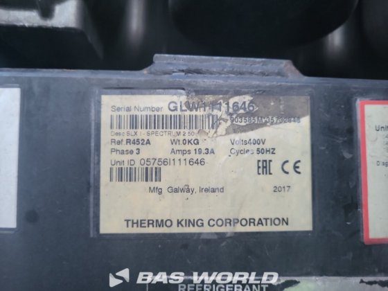 シュミッツ冷凍セミトレーラー