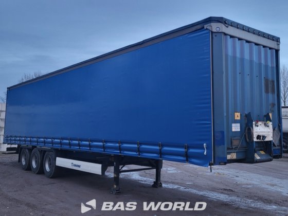 Krone 帘式半挂车