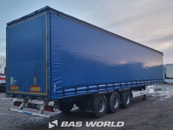 Krone 帘式半挂车