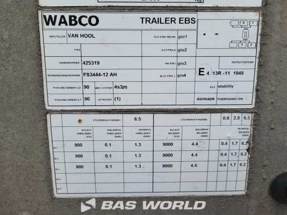 范霍尔集装箱底盘