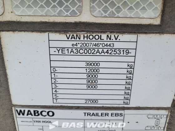 范霍尔集装箱底盘