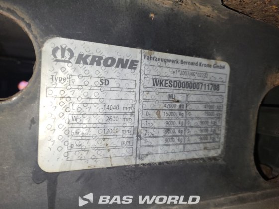 Krone 冷藏半挂车