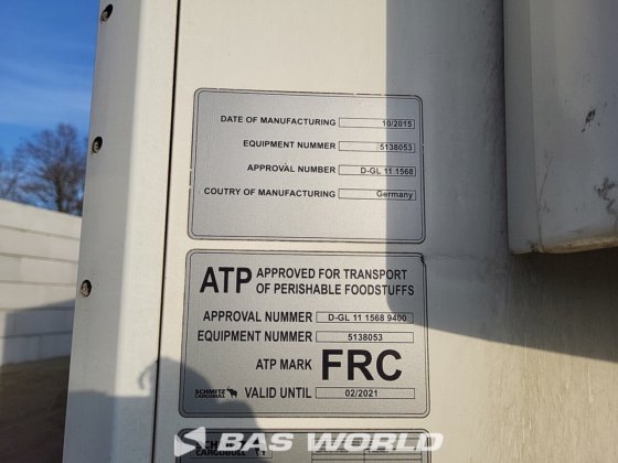 施密茨冷藏半挂车