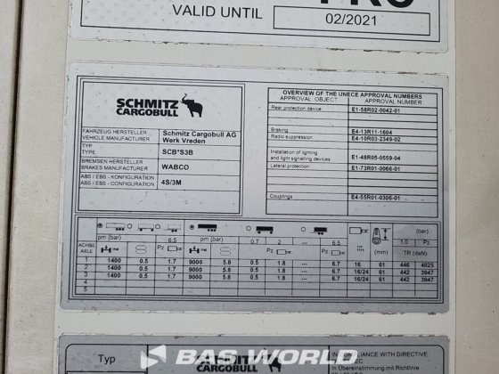 施密茨冷藏半挂车