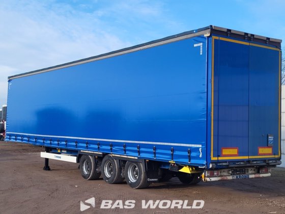 クローネカーテンサイドセミトレーラー