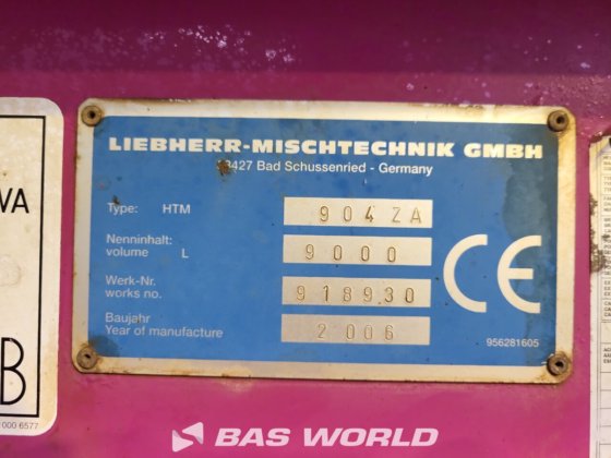 ミュラー・ミッテルタル コンクリートミキサー