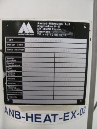 Aasted DS 320 200189