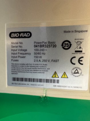 Bio-Rad PowerPac Basic 406642