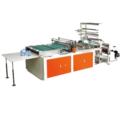 半自动单道快递袋一体机