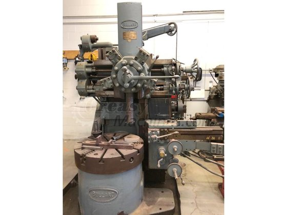 1941 Bullard 36 Vertical Turret Lathe Side Head Spiral Drive