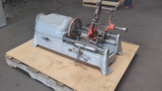 RIDGID 535 Pipe Threader Threading Machine Reamer Cutter & Die Head 1/2 ...