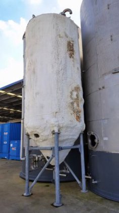 不锈钢夹套罐，容量：11,000Lt