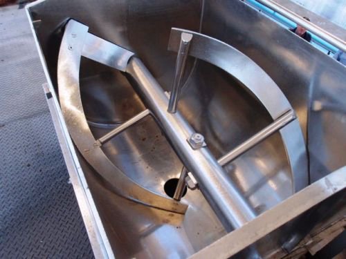 重型夹层单带式混合机，容量：750Lt