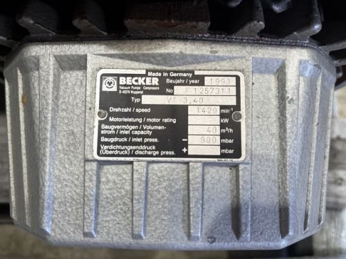 Becker VT3-40 真空（干式叶片）泵