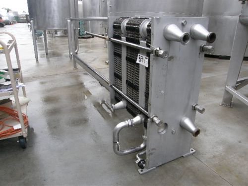 1992年阿法拉伐M10MFMC热交换器和巴氏杀菌器