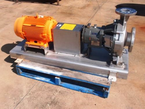 Flowserve Durco Mark 3 ISO离心机（不锈钢）。