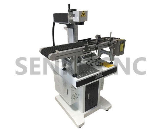 SenKe 钢笔自动送料光纤打标机