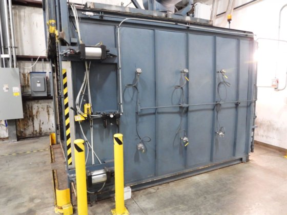 带有水雾抑制装置的熄火炉