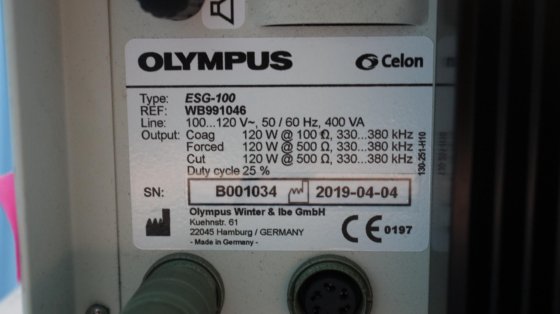 2019 OLYMPUS ESG-100