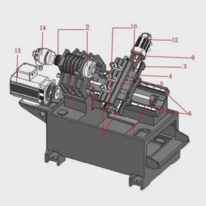 T32 CNC Lathe Machine Tool