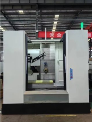CNC Horizontal Lathe Hmc80 Metal