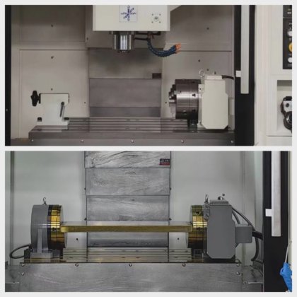 Vmc850 Optional 4th Axis for