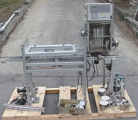 Four Piston Heated Hot Pour