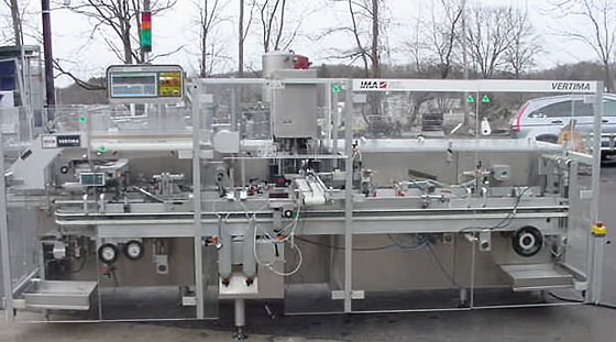 Ima Vertical Cartoning Machine Cartoning
