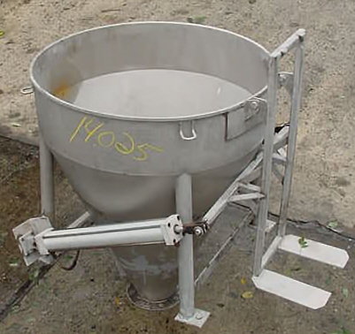 Food Grade Ss Conical Hoppe