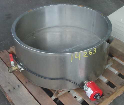 Open Sytle Jacketed Ss Tank
